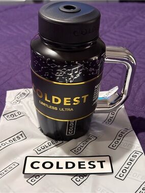 Coldest Limitless Ultra 15oz Bottle - Love of Music Limited Edition